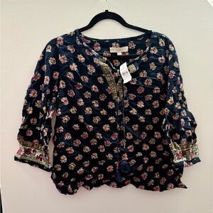 FINAL PRICE - NWT Loft brand blouse🌈